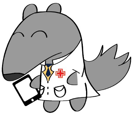 Happy Doctor Anteater